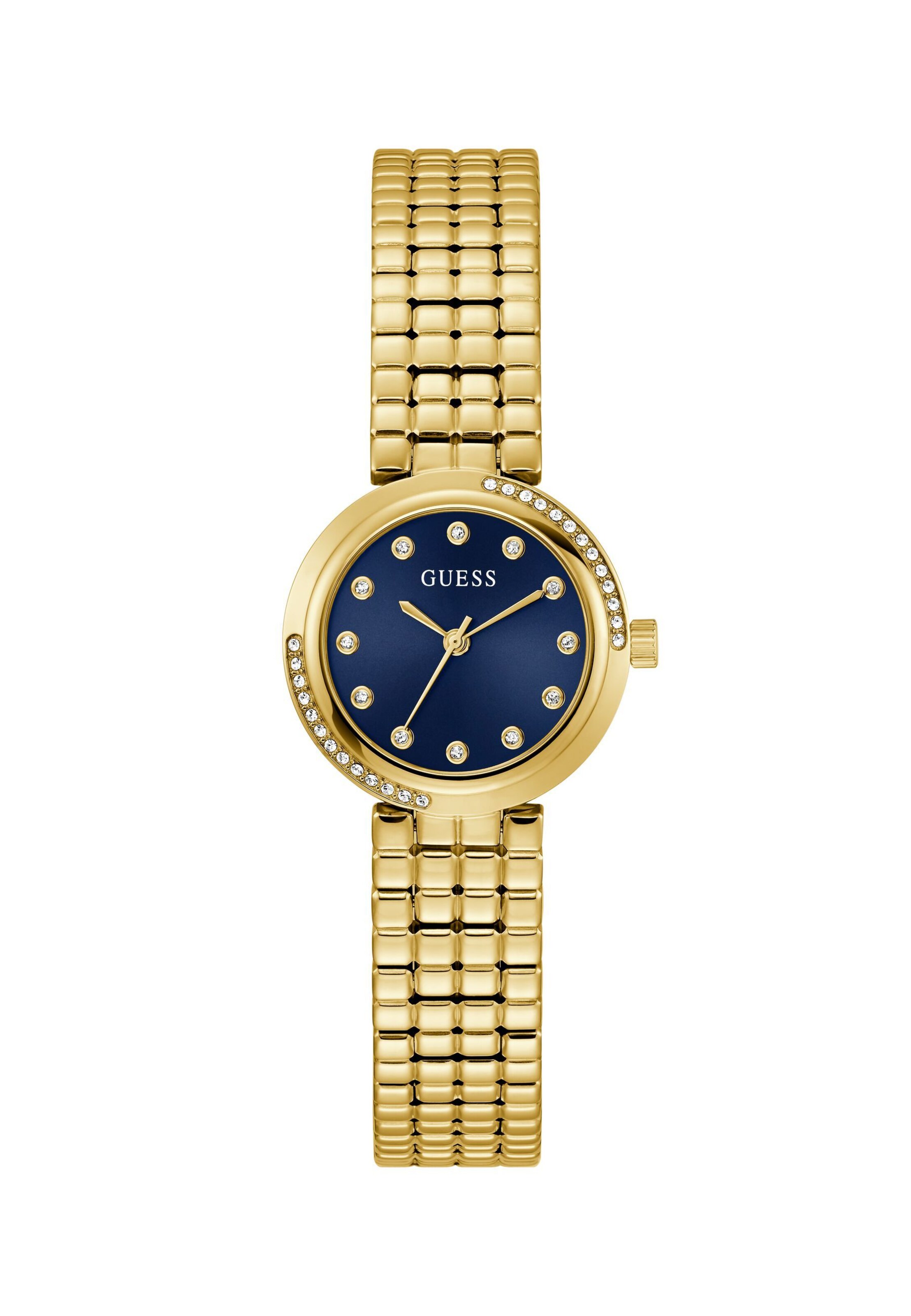 GUESS Analog Watch 'CLARA' in Gold: front