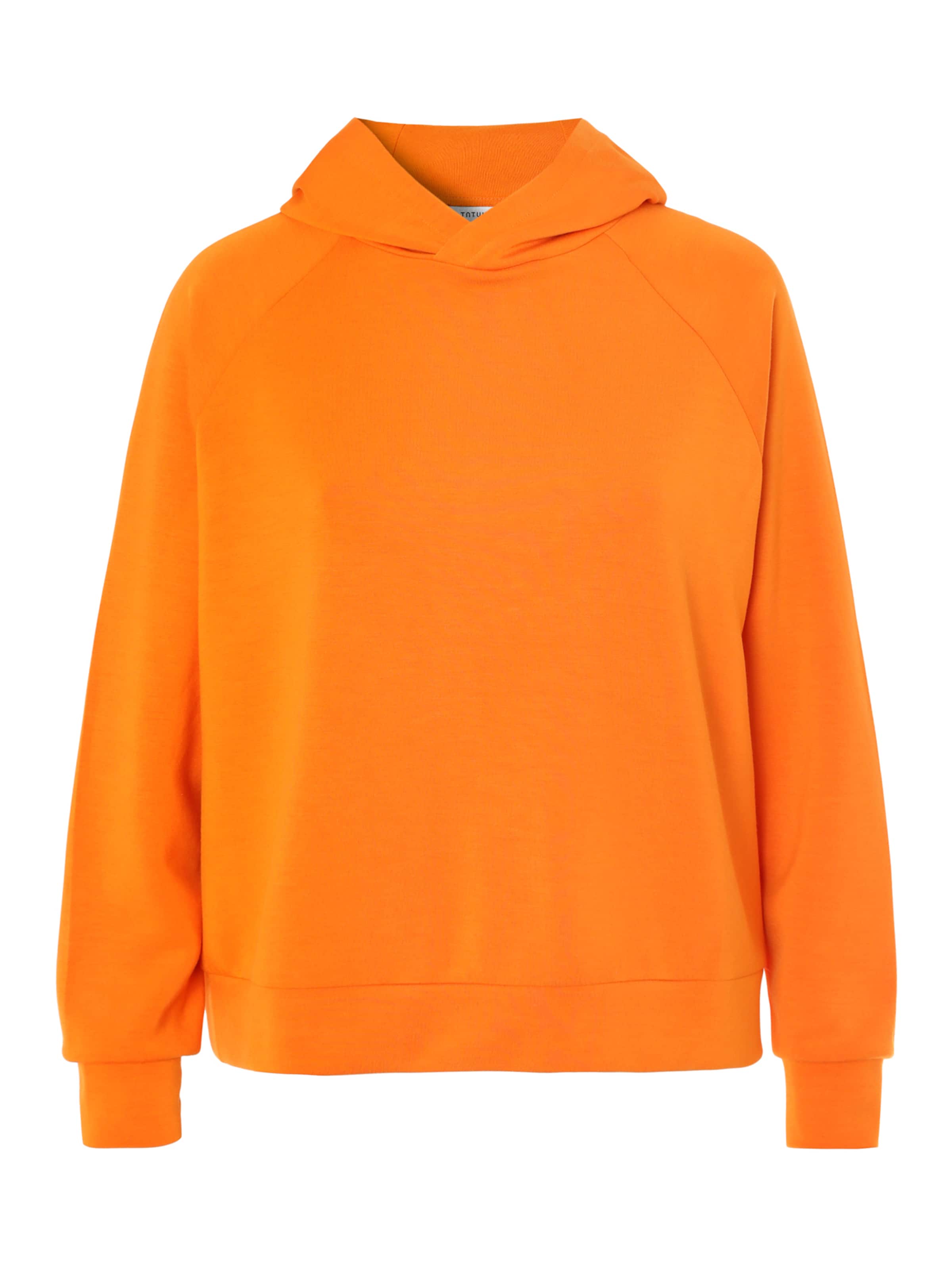 TATUUM Sweatshirt 'VIOLETTA' in Orange: front