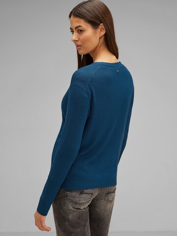 Cardigan STREET ONE en bleu