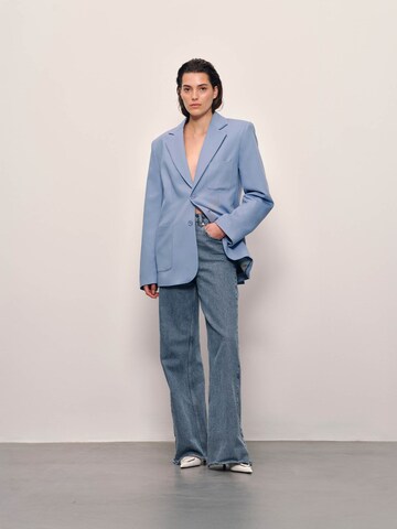 RÆRE by Lorena Rae Wide Leg Jeans 'Mara' in Blau