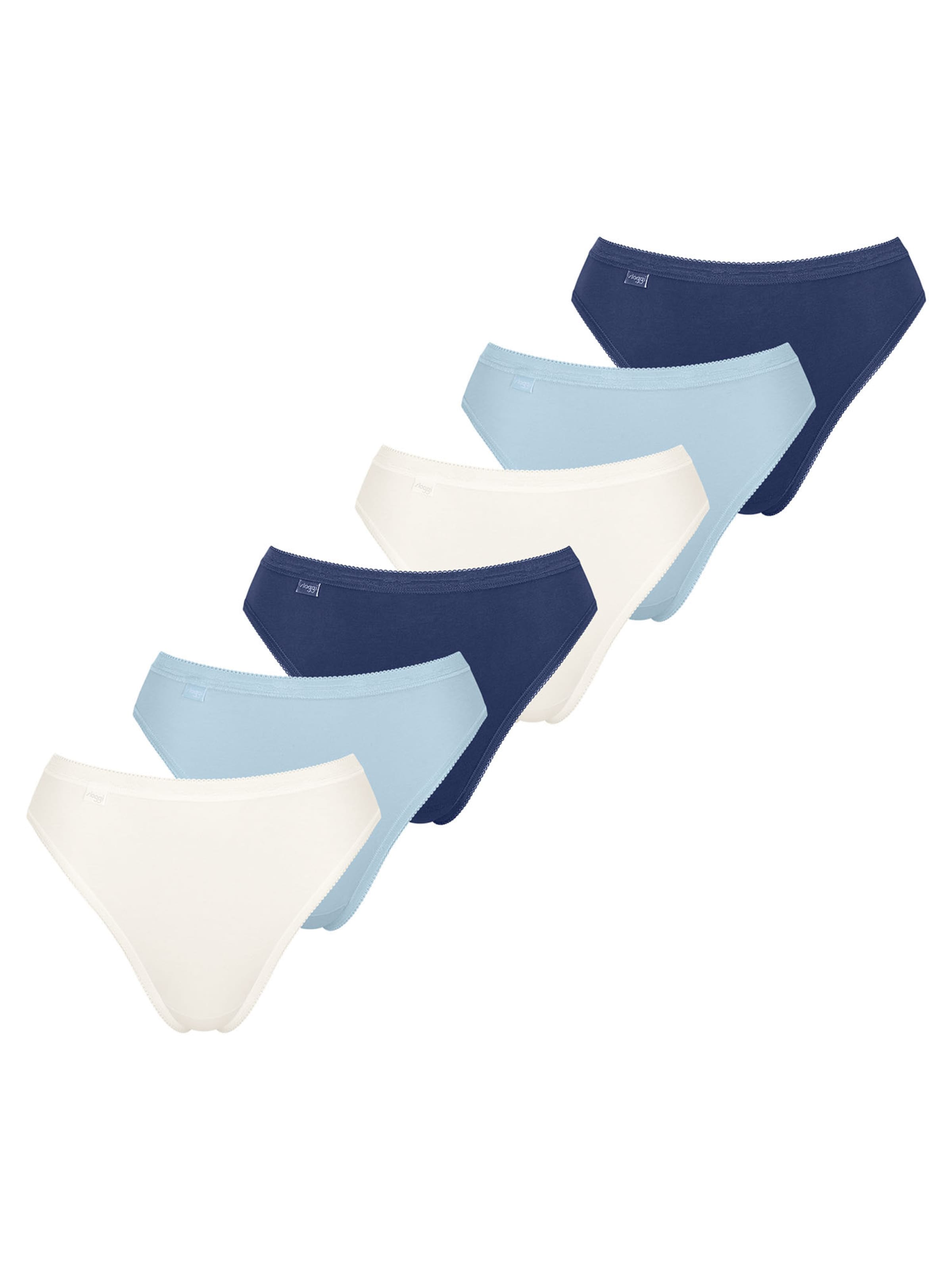 Slip 'Basic+' SLOGGI en bleu : devant