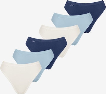 SLOGGI - Cueca em azul: frente