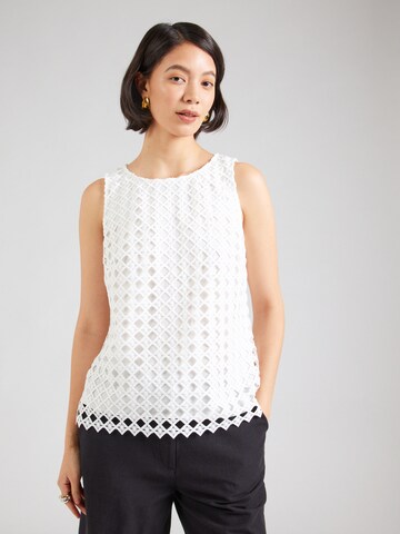 COMMA Blus i vit: framsida