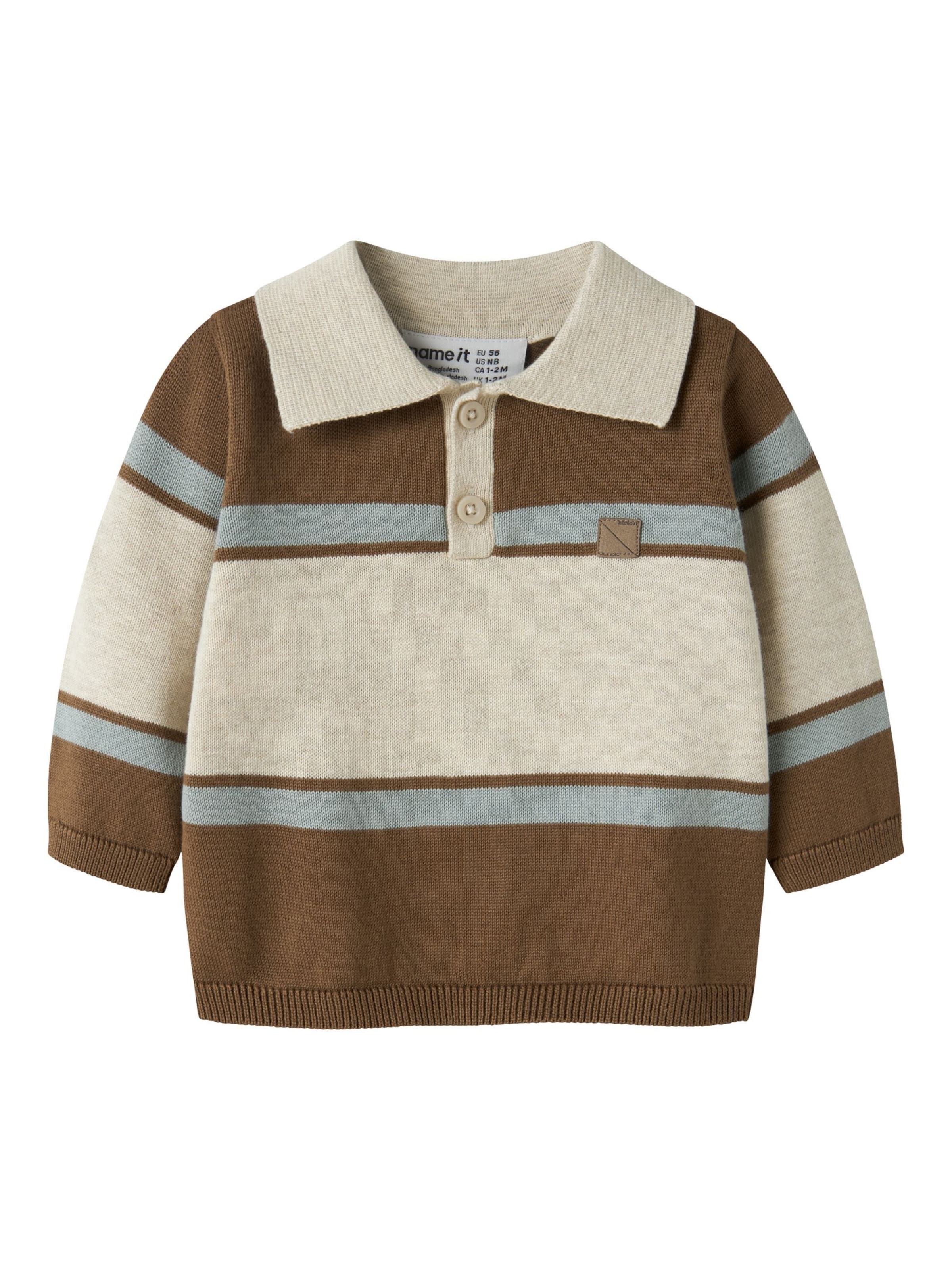 Pullover di NAME IT in marrone: frontale