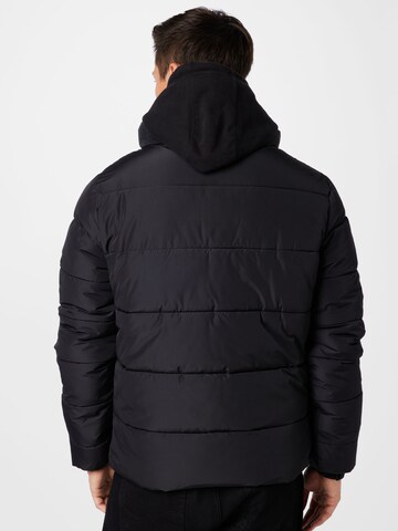 Superdry Winterjacke in Schwarz