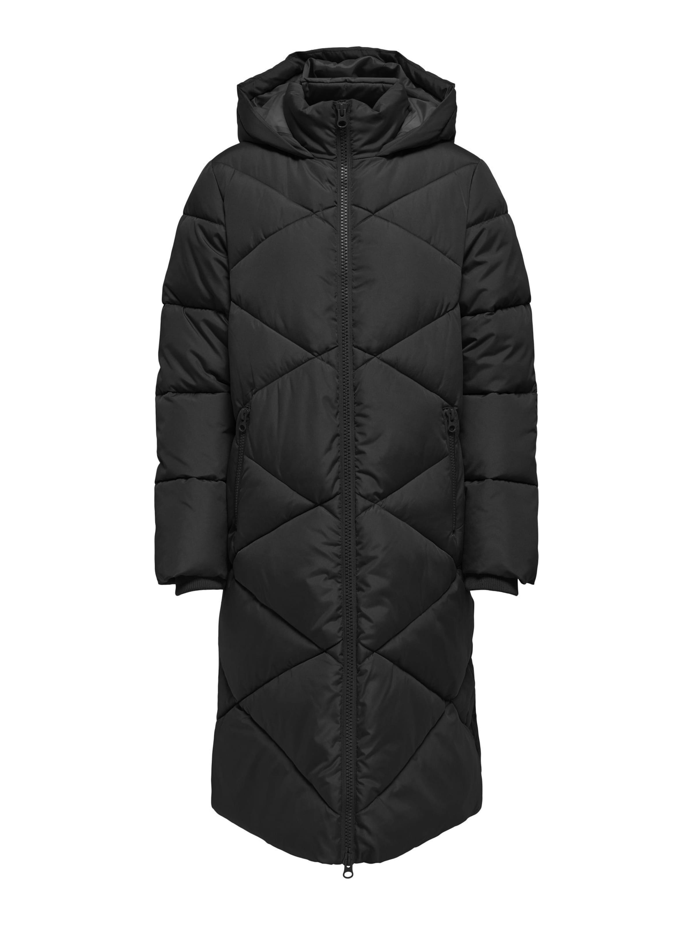 JDY Winter coat in Black: front