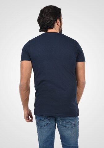 !Solid Shirt 'Mingo' in Blauw