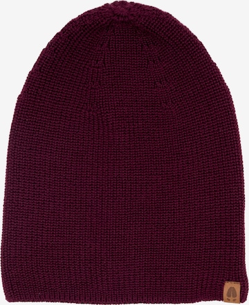 KOPYTO Mütze 'HIRSCH' in Rot: Vorderseite