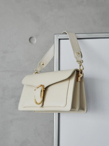 Estro Skuldertaske '837' i beige