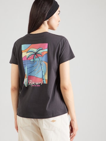 RIP CURL Shirt 'TIDE LINE' in Black: front