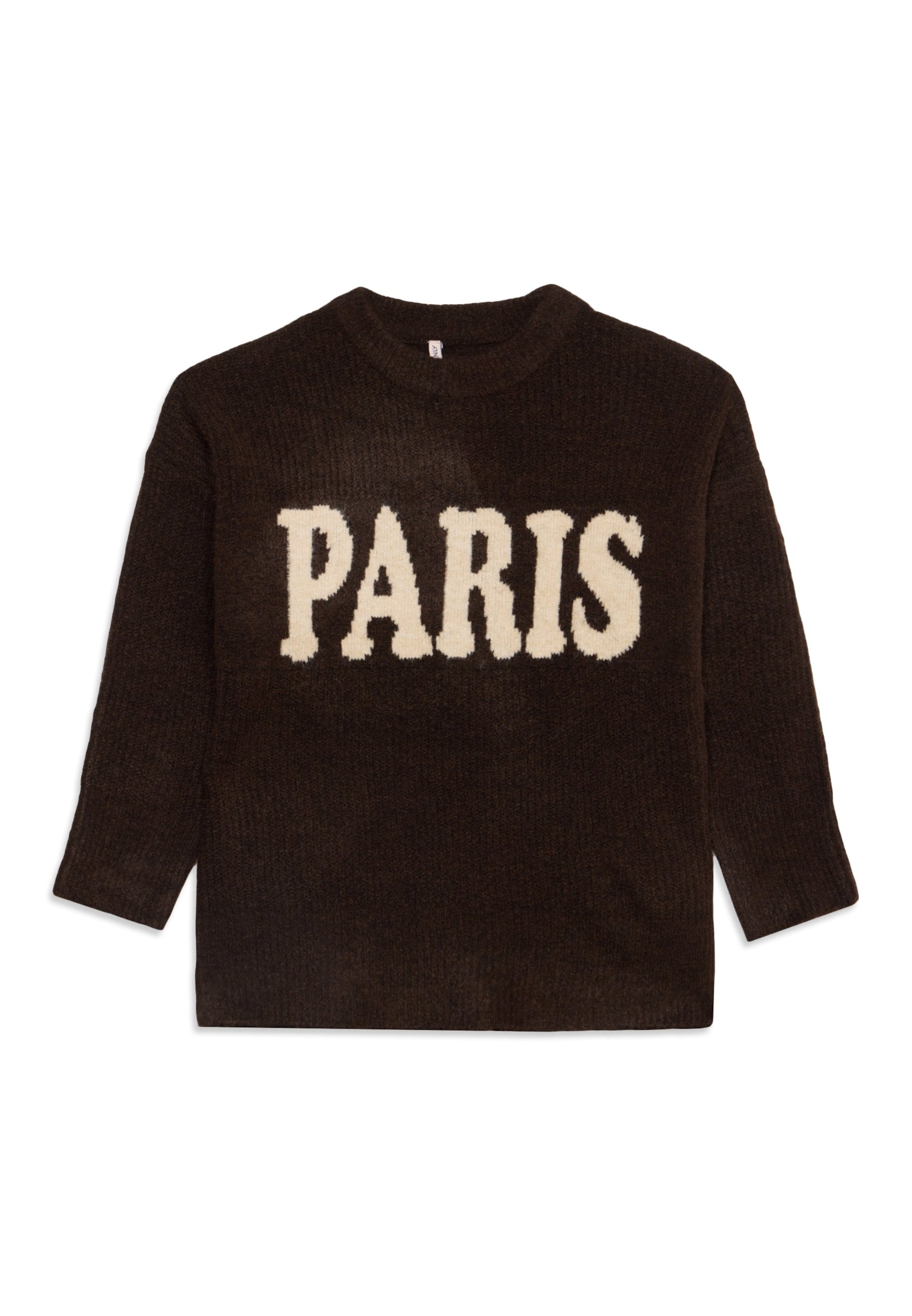 Pull-over 'KOGJERICO' ONLY GIRLS en marron : devant