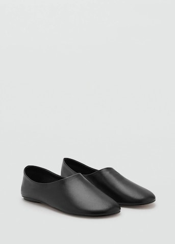MANGO Ballet Flats 'Soul' in Black