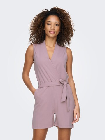 JDY Jumpsuit 'Honey Geggo' in Lila: predná strana