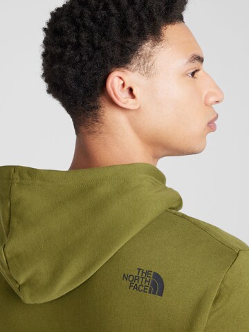 THE NORTH FACE - Sudadera 'FINE' en verde