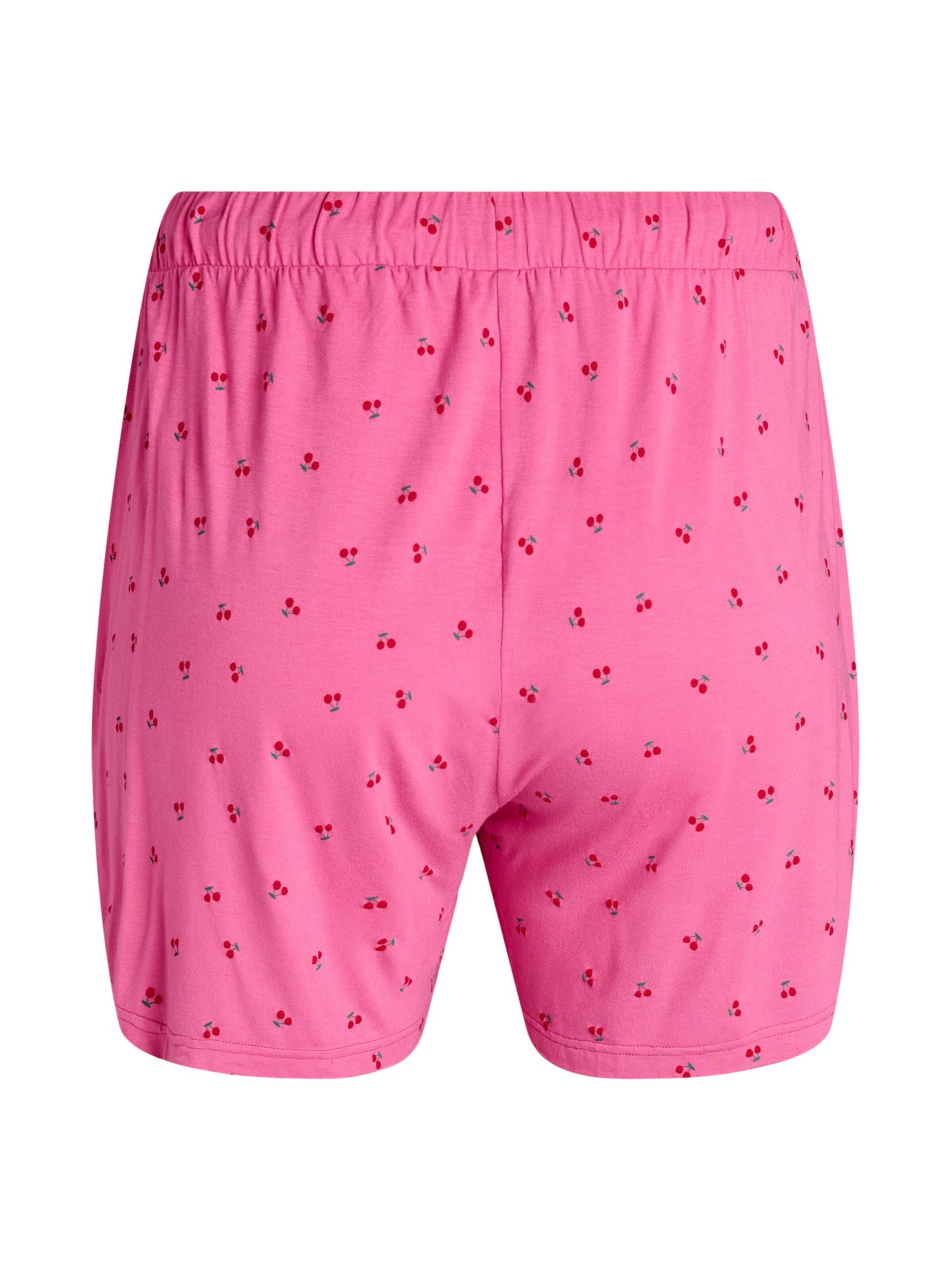 Zizzi Панталон пижама 'Mhali' в розово