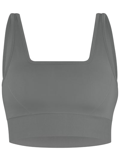 Circle Five Sports bra 'Sport-BH Damen | Medium Support mit herausnehmbaren Cups | Fitness, Gym & Yoga BH' in L-XL/C/D/E in Anthracite, Item view