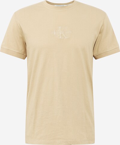 Calvin Klein Jeans T-Shirt in creme, Produktansicht