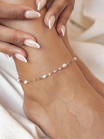 Bijoux de pied 'Rolo' Hey Happiness en or : devant