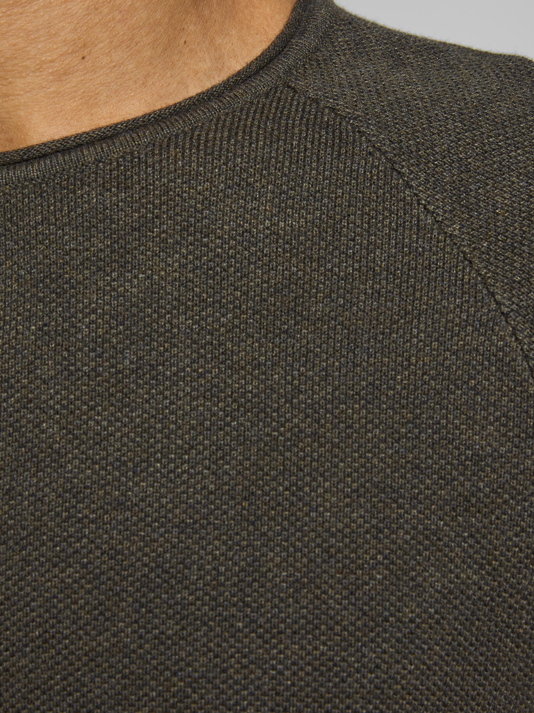 Odzież Mężczyźni JACK & JONES Sweter w kolorze Khakim 