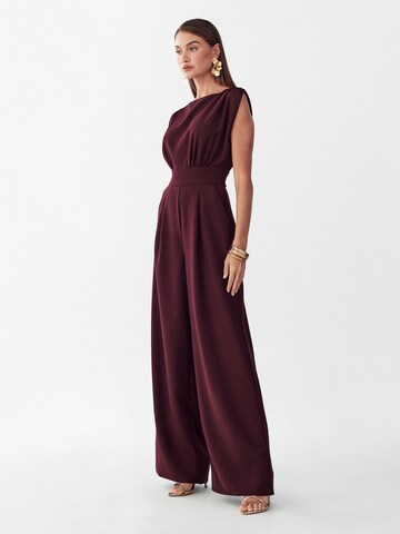 BWLDR Jumpsuit 'Stella' in Red