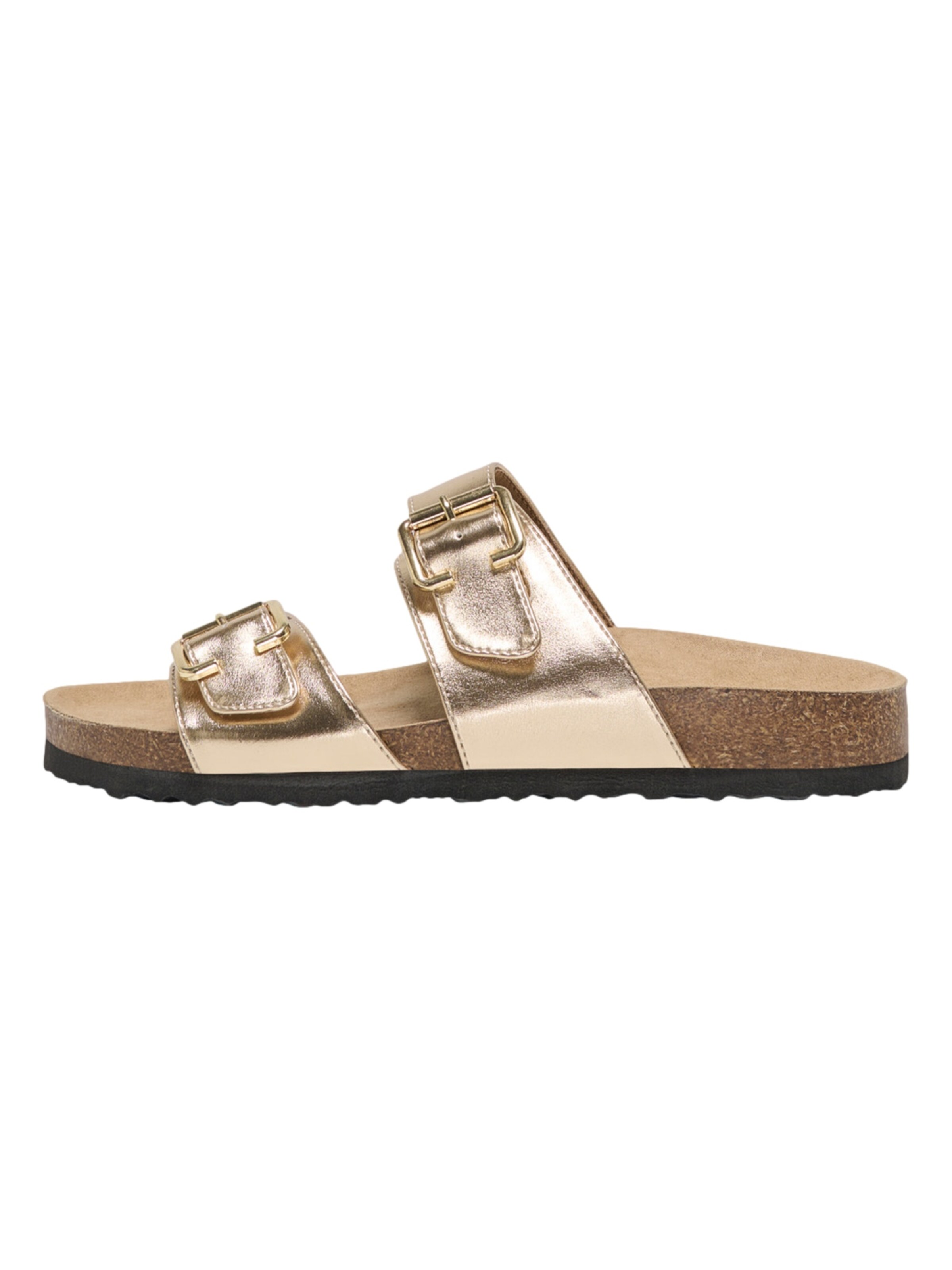 ONLY SHOES Muiltjes 'Maxi' in Goud: voorkant