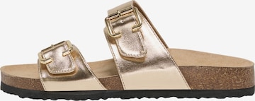 Zoccoletto 'Maxi' di ONLY SHOES in oro: frontale