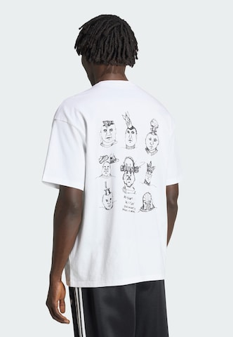 ADIDAS ORIGINALS Shirt 'Peter Moore' in White: front