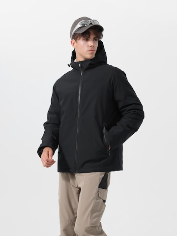 YOUTHUP Winterjacke in Schwarz: Vorderseite