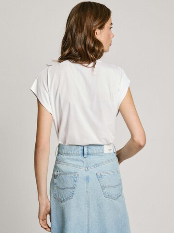 T-shirt 'VIVITH' Pepe Jeans en blanc