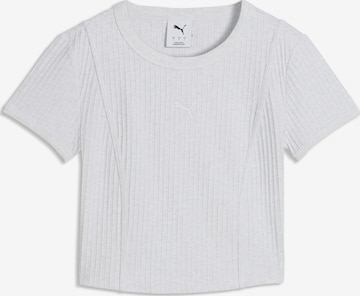 PUMA T-Shirt 'Essentials' in Weiß: Vorderseite