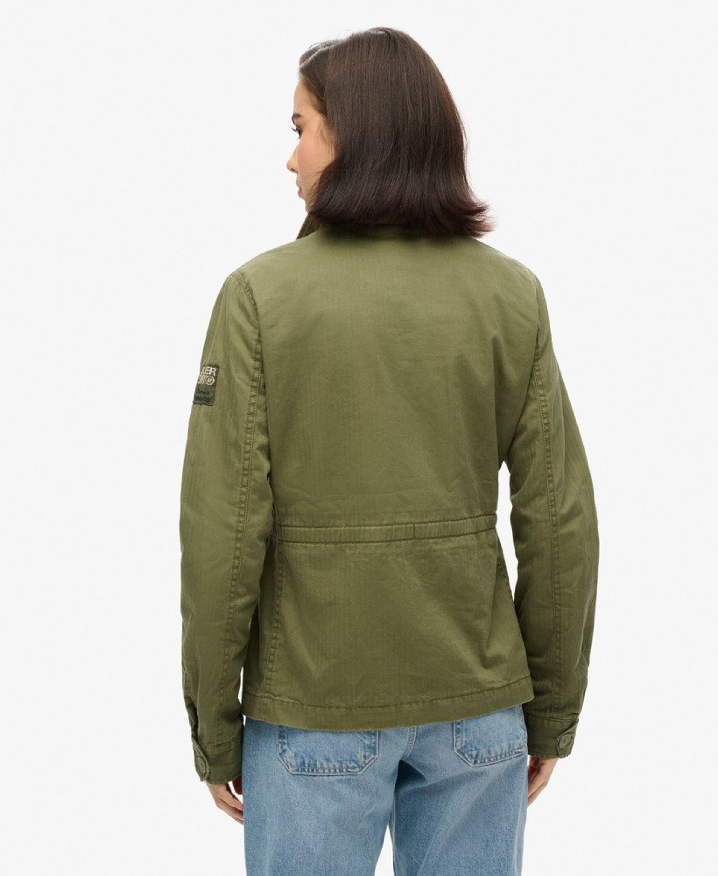 Superdry Tussenjas 'Military' in Groen