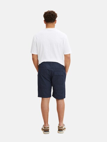 TOM TAILOR Men + Regular Shorts in Blau