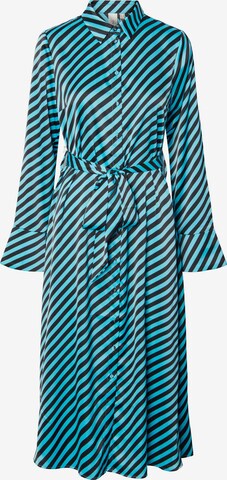 Y.A.S Shirt dress in Blue: front