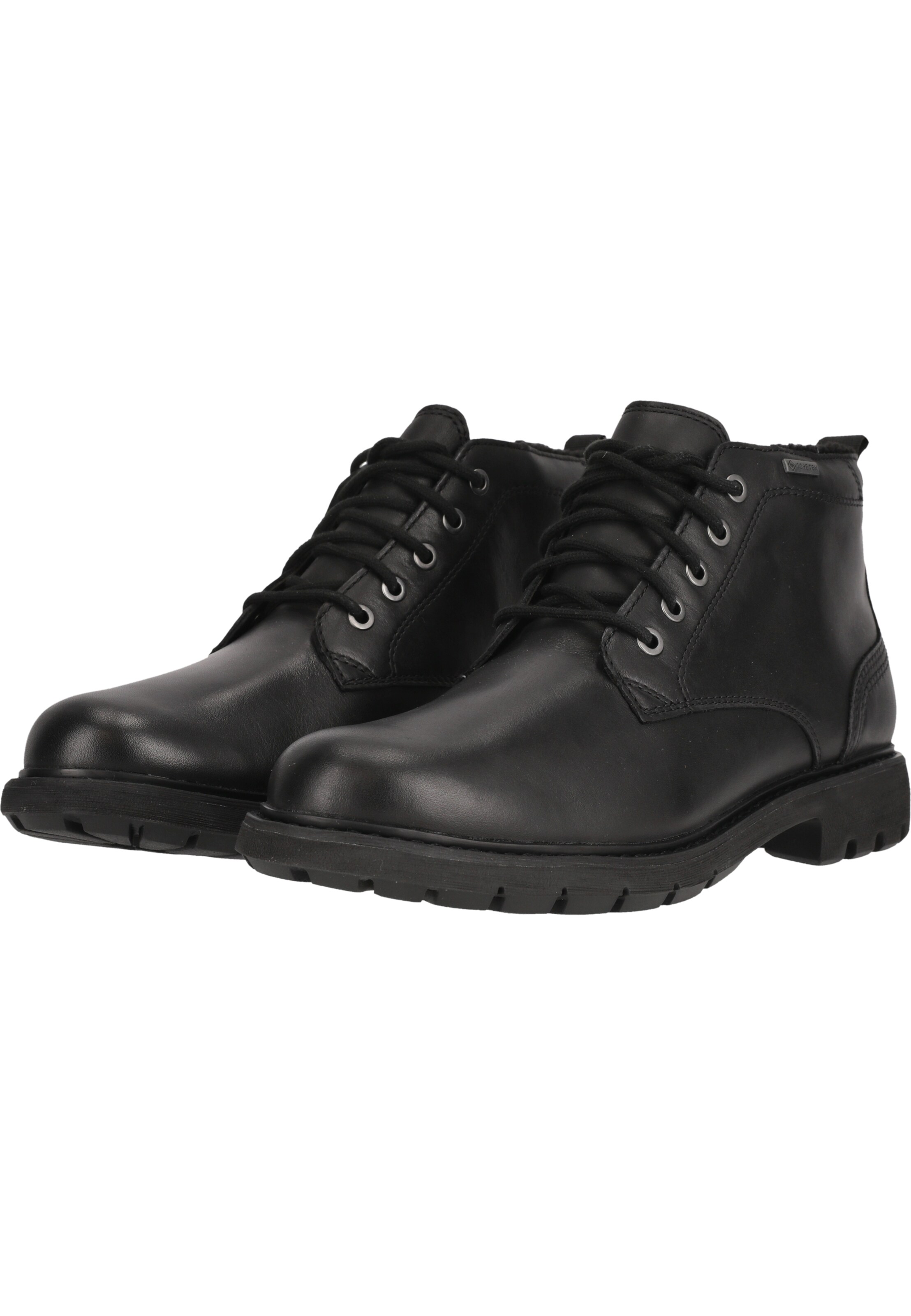 CLARKS Lace-up boot 'Batcombe Mix' in Black
