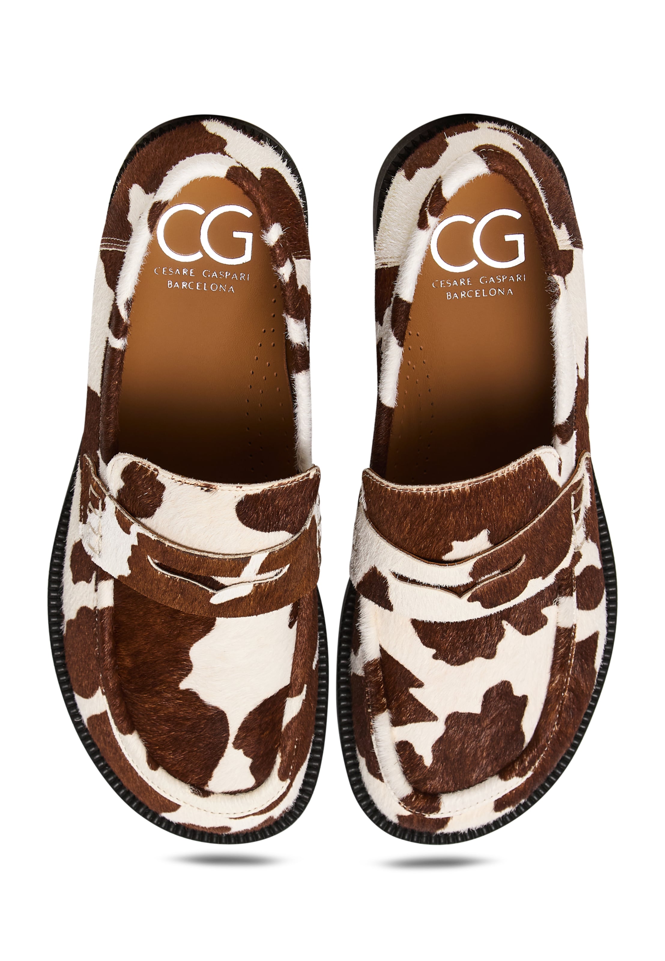 CESARE GASPARI Slip-ons in Brown