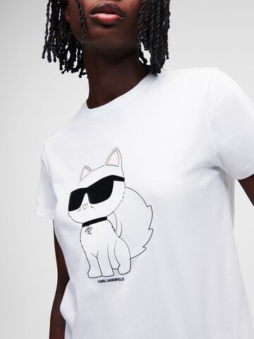 Karl Lagerfeld Shirts 'Ikonik 2.0' i hvid