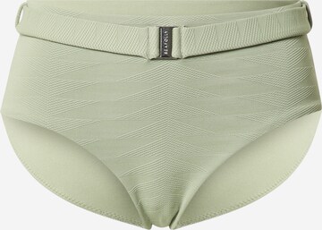 Slip costum de baie de la Seafolly pe verde: față