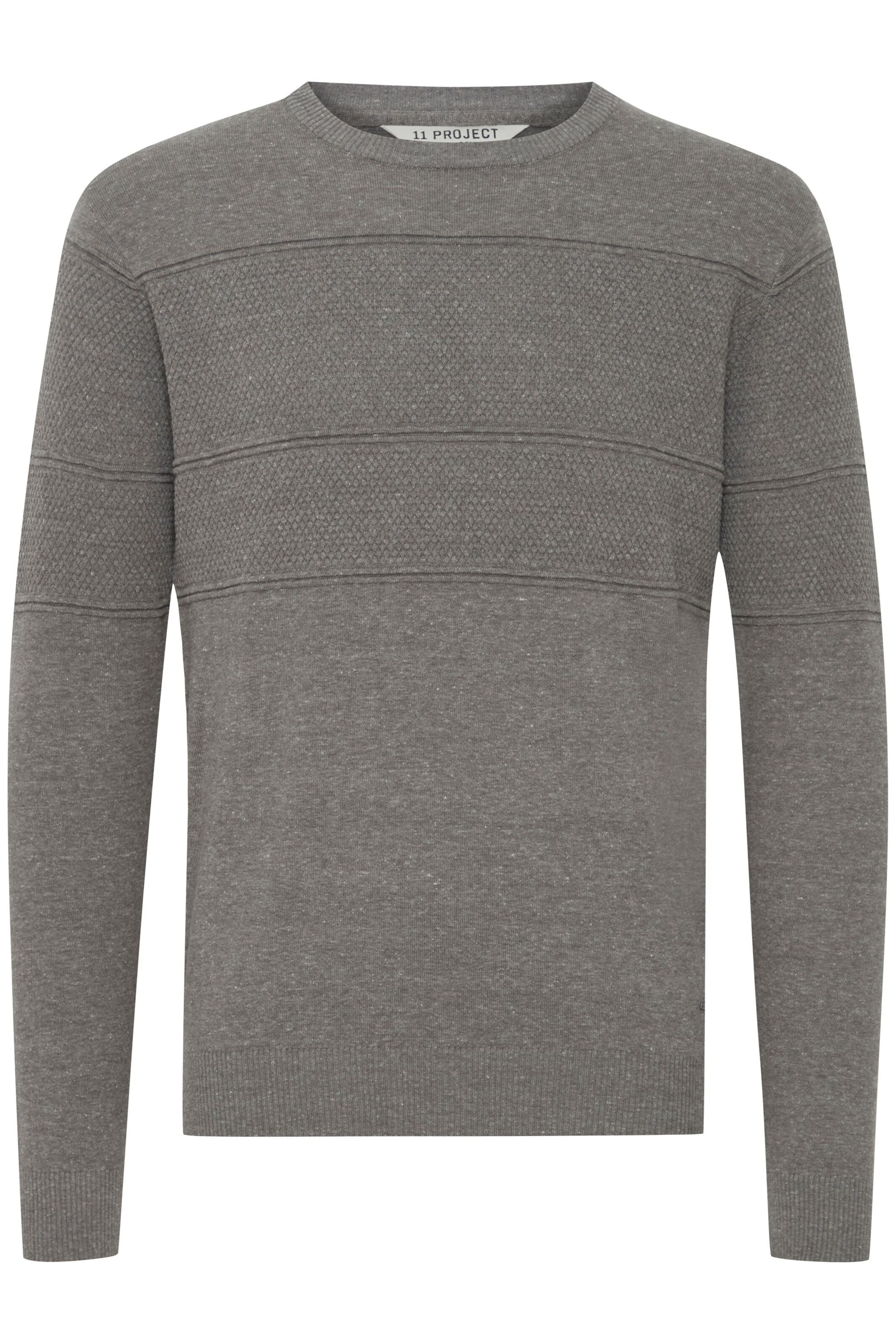 11 Project Sweater in Grey: front
