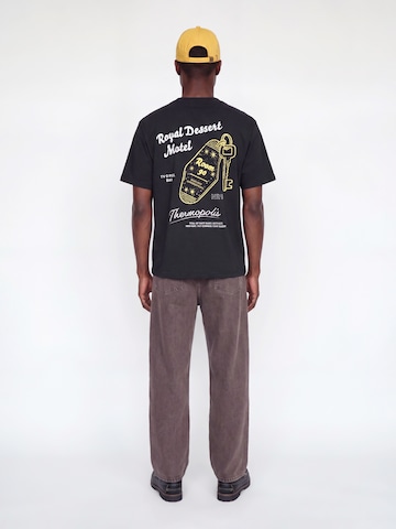 JACK & JONESMajica 'JORVINTAGE AMERICAN SUMMER' - crna boja