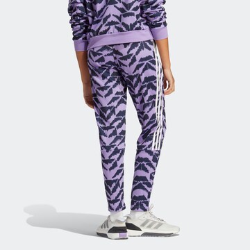 ADIDAS SPORTSWEAR Tapered Sporthose 'Tiro Suit Up Lifestyle' in Lila