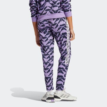 Effilé Pantalon de sport 'Tiro Suit Up Lifestyle' ADIDAS SPORTSWEAR en violet