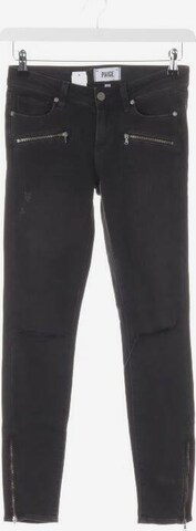 PAIGE Jeans in 25 in Black: front