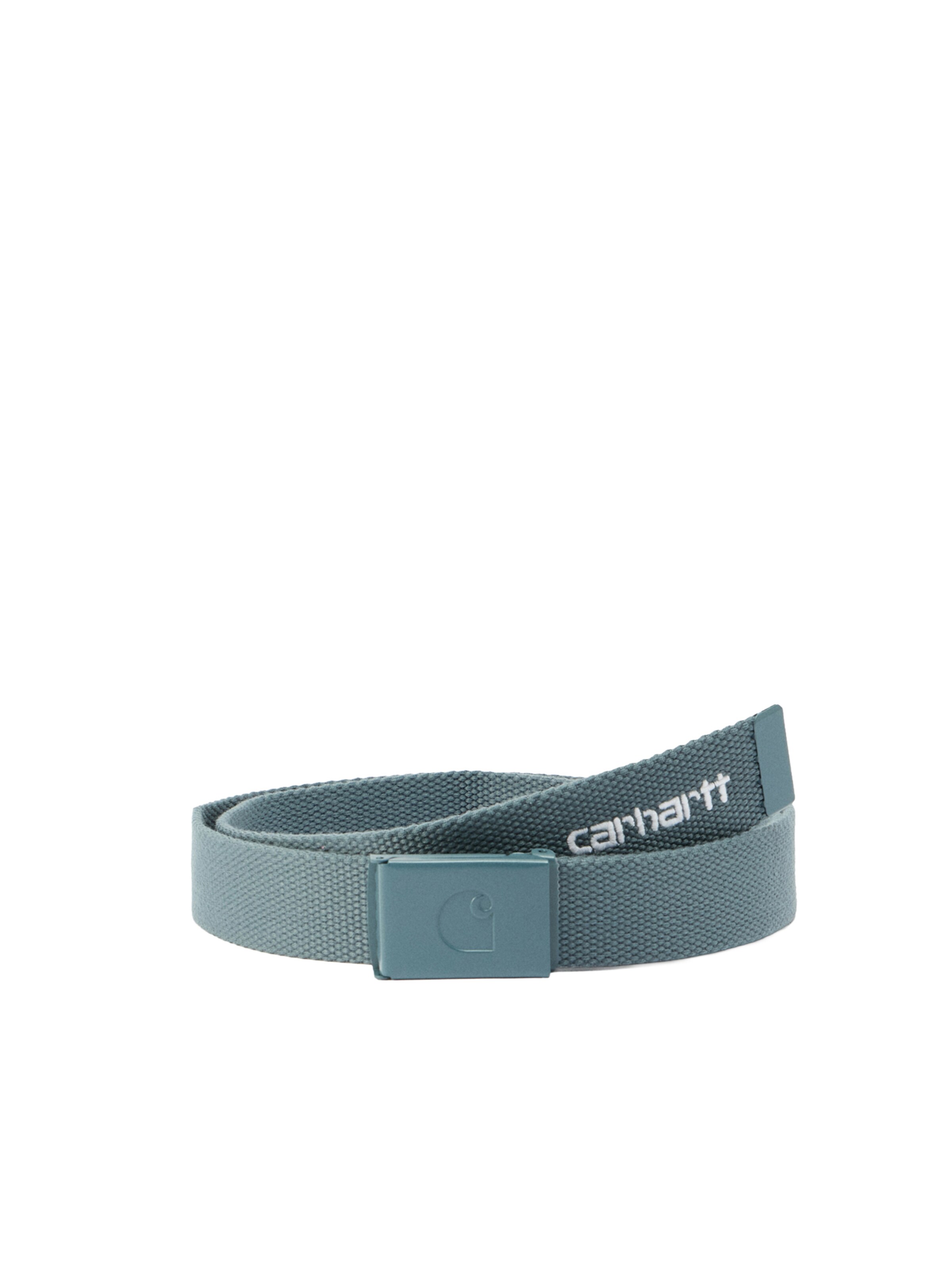 Carhartt WIP - Cintos em azul: frente