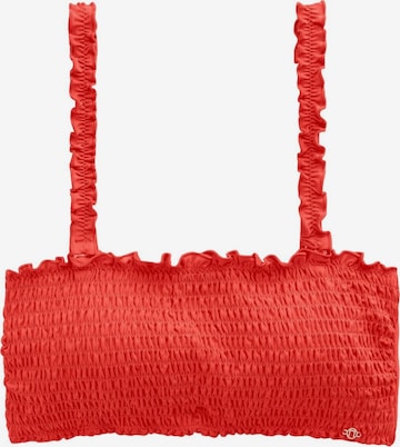 Next Bustier Bikinitoppi värissä punainen: etupuoli