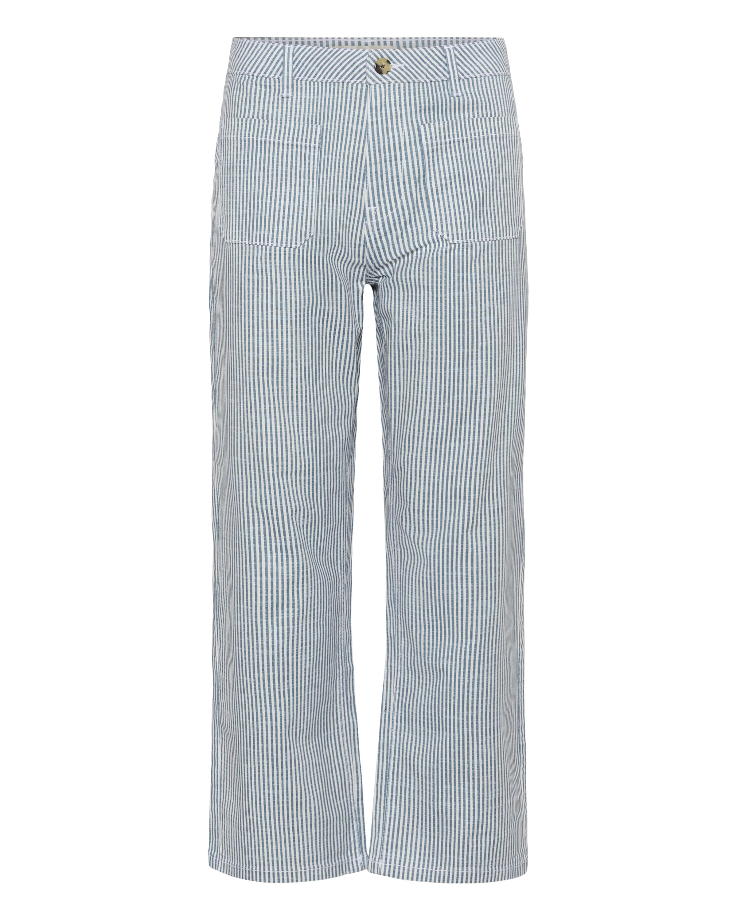 Cream Pants 'CRBerta' in Blue: front