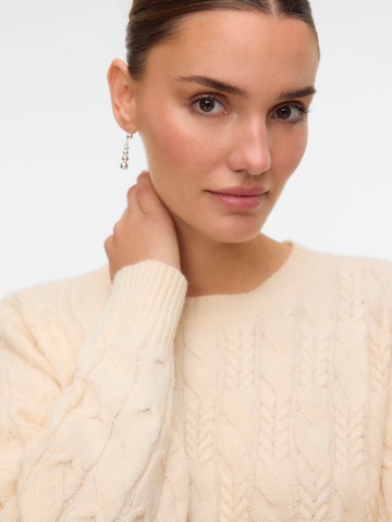 VERO MODA Pulóver - bézs