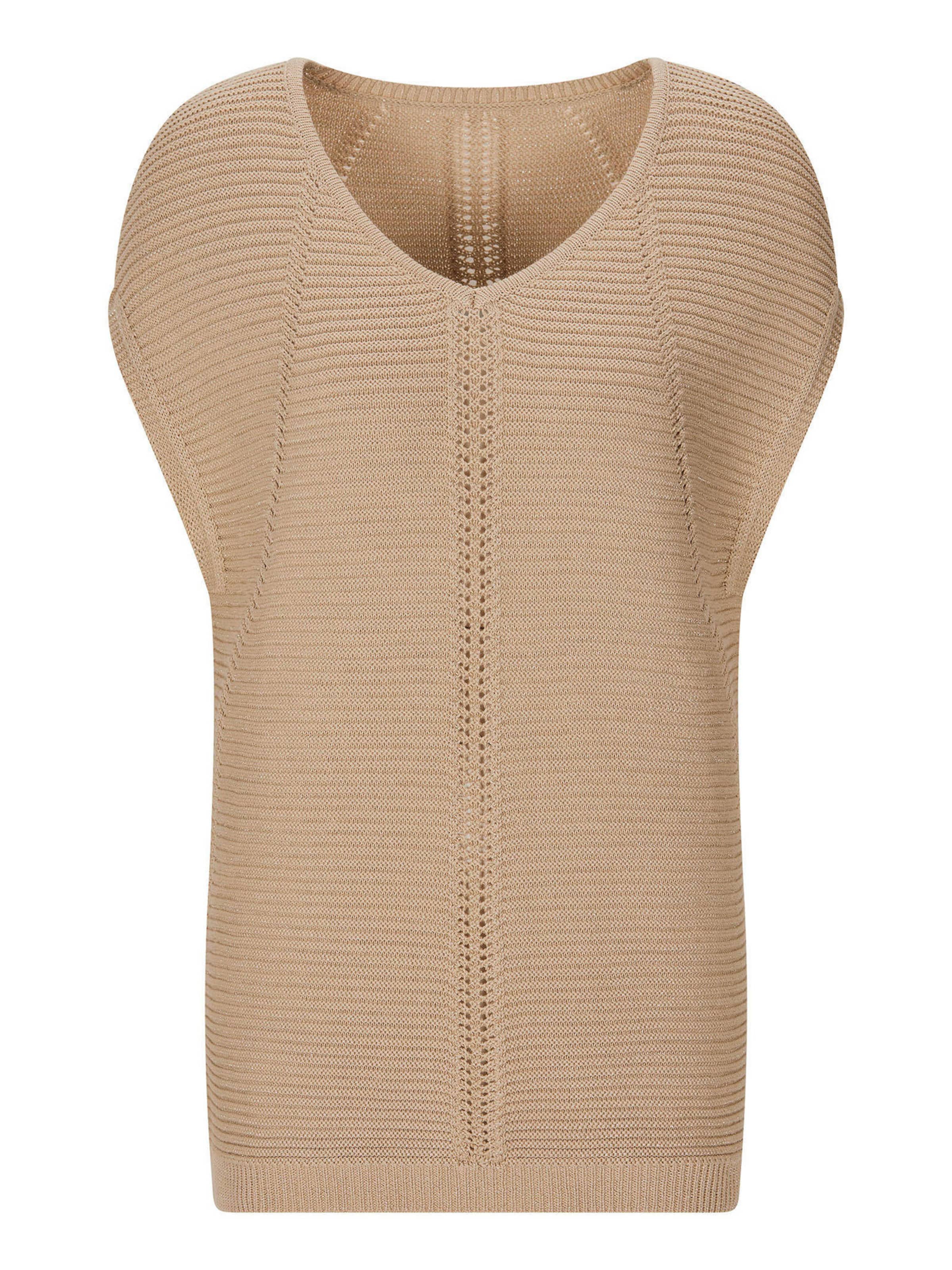 Goldner Pull-over en beige, Vue avec produit