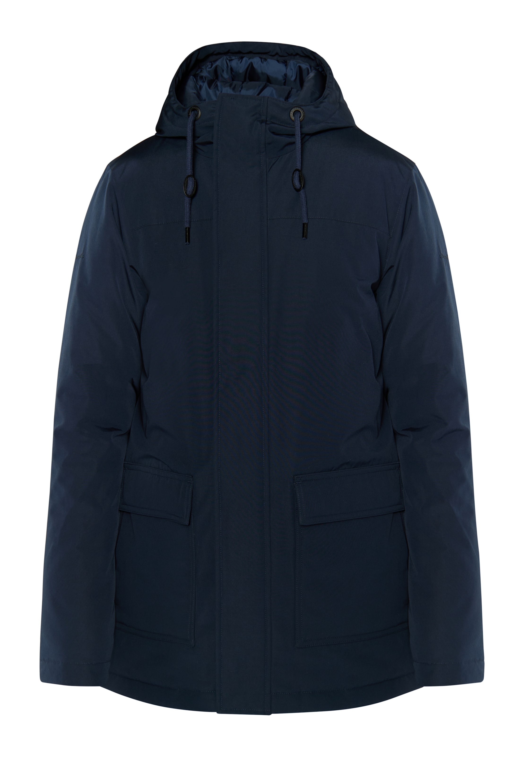 DreiMaster Klassik Winterjacke in Blau: Vorderseite