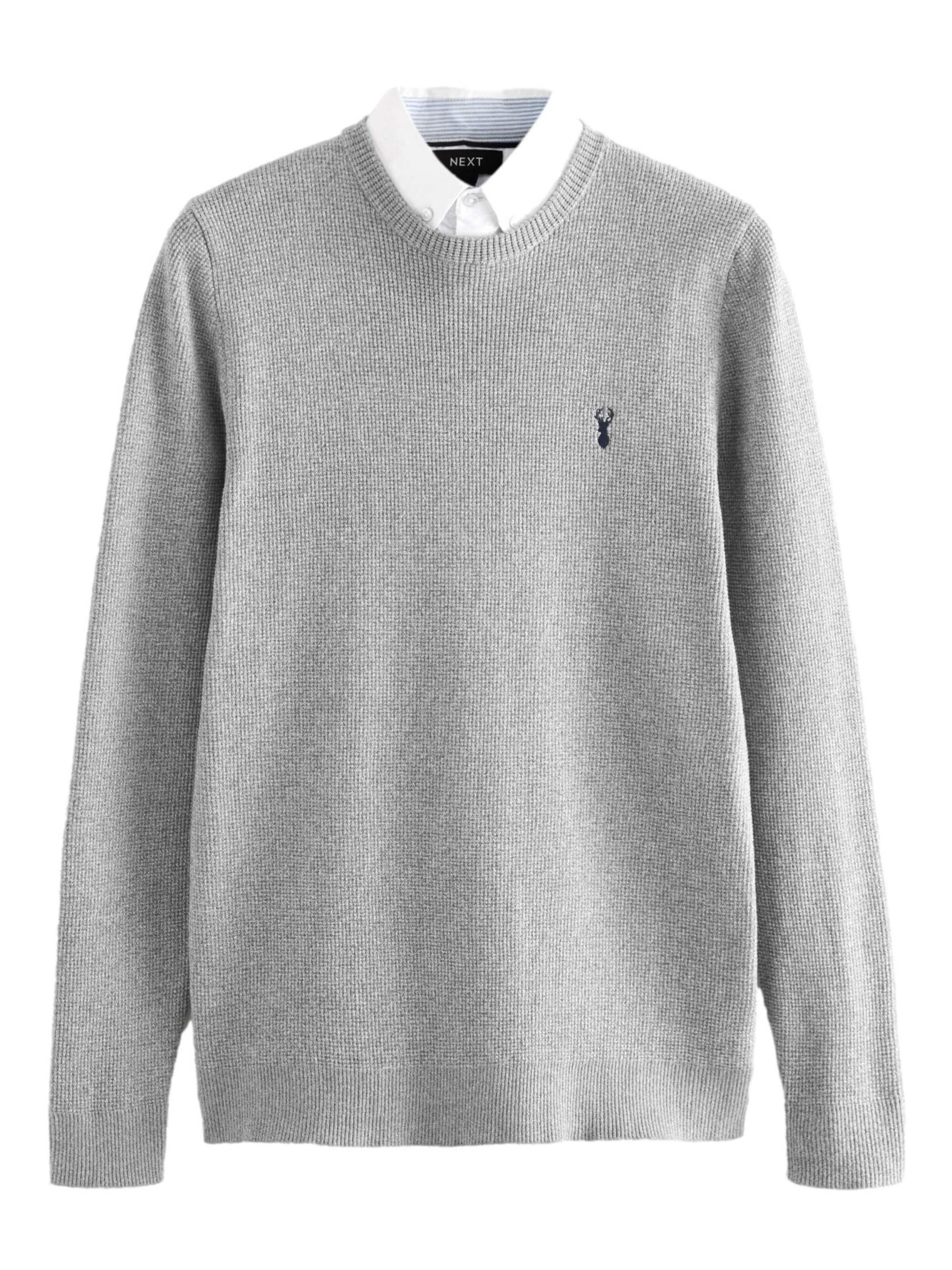 Next Pullover in Grau: Vorderseite