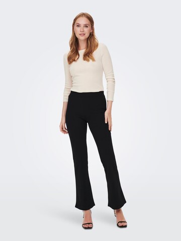 JDY Flared Trousers 'ANNA' in Black